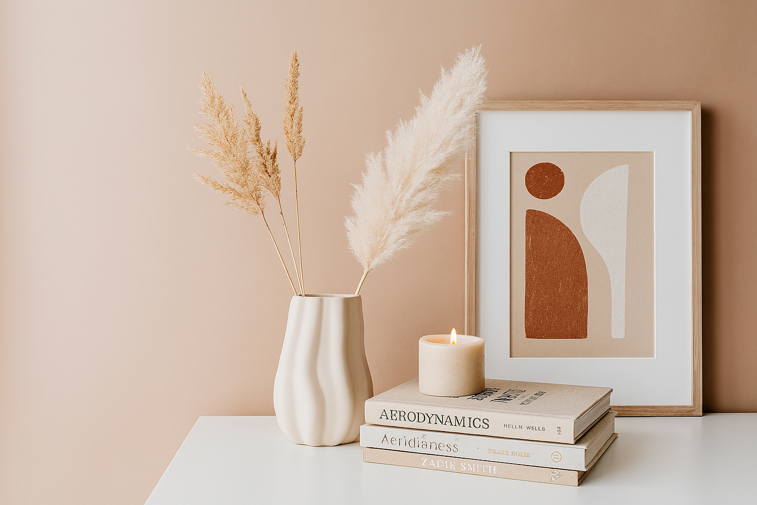 vase portrait decor